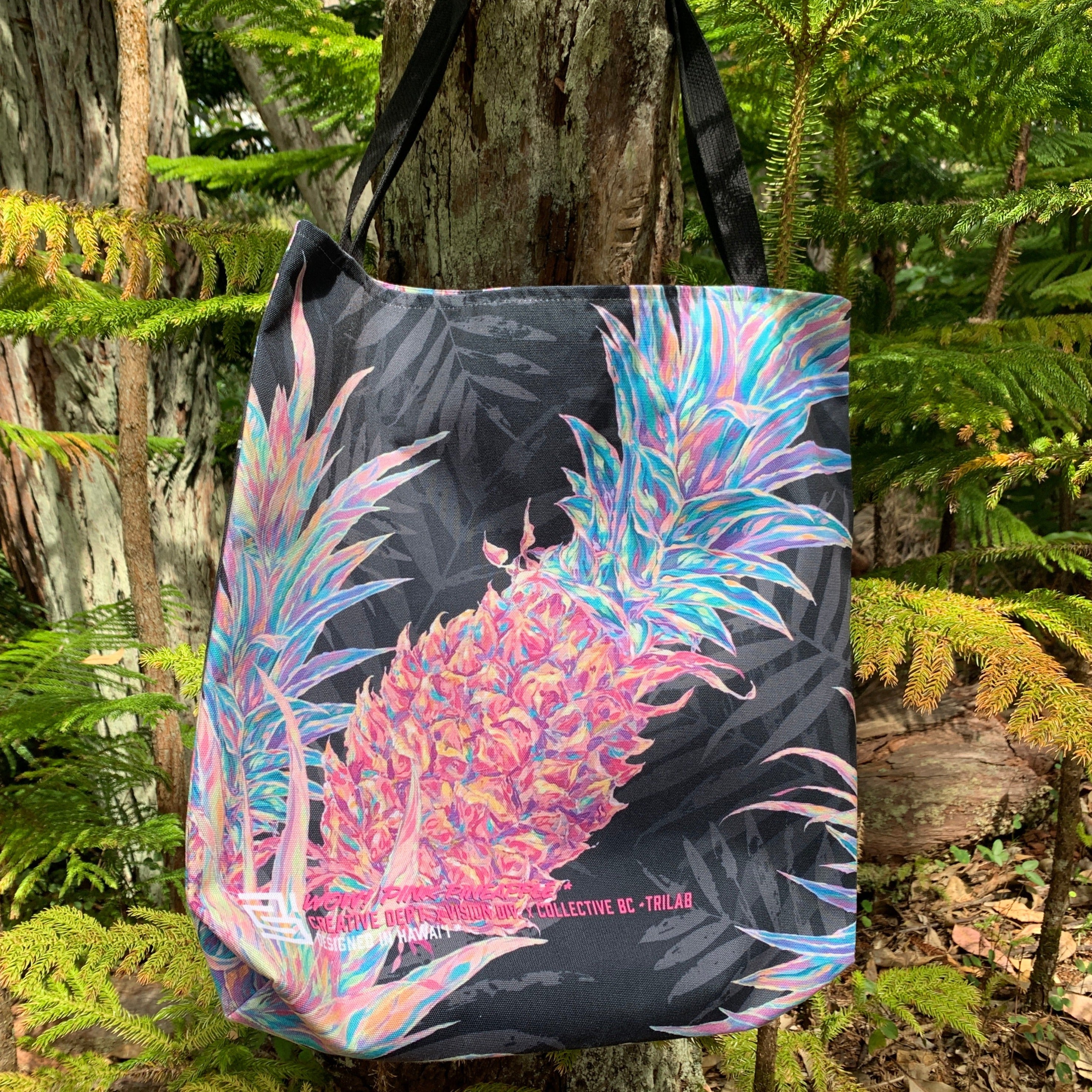 Pink 2025 pineapple bag